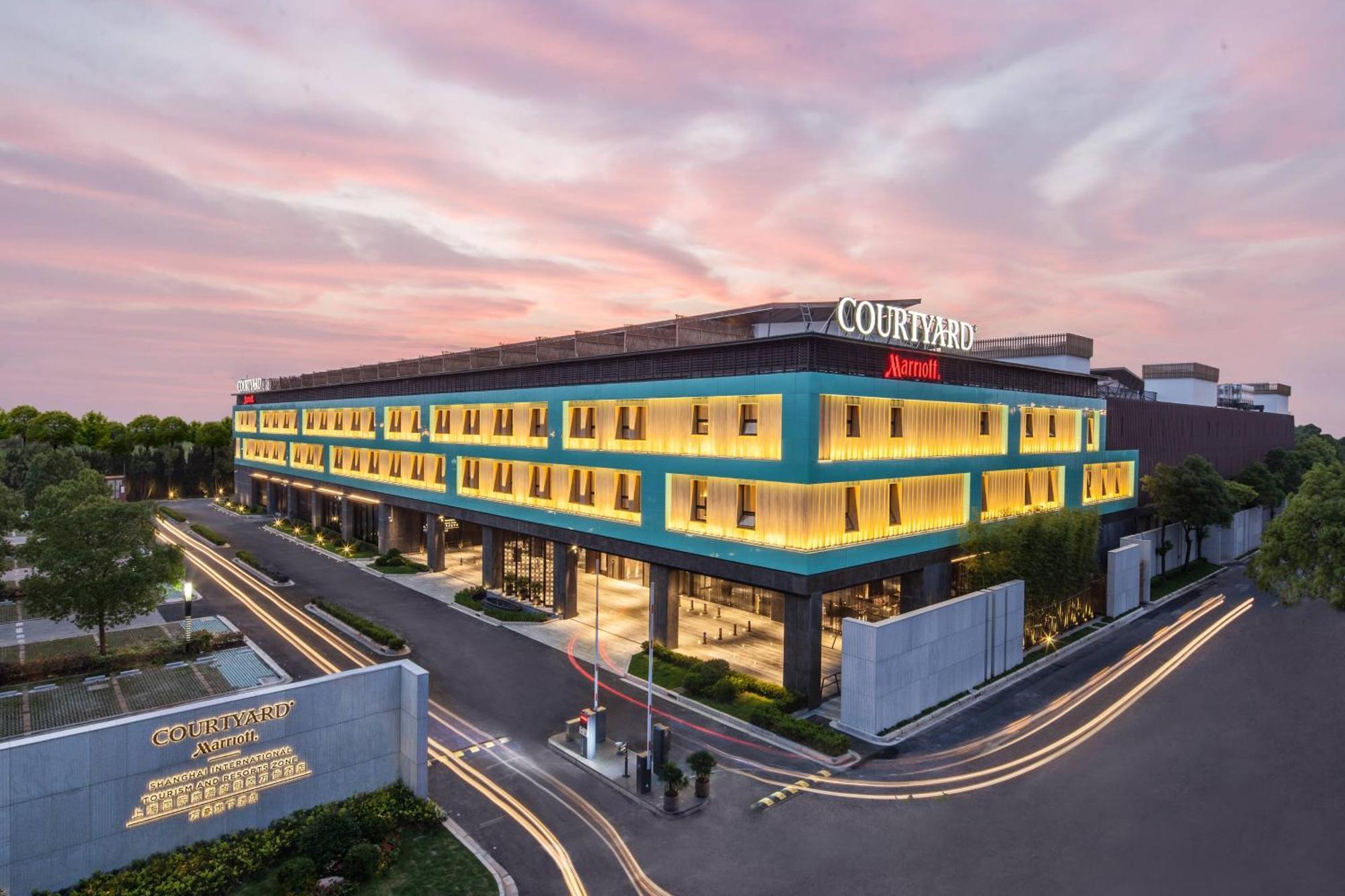 Courtyard By Marriott Shanghai International Tourism And Resorts Zone Buitenkant foto