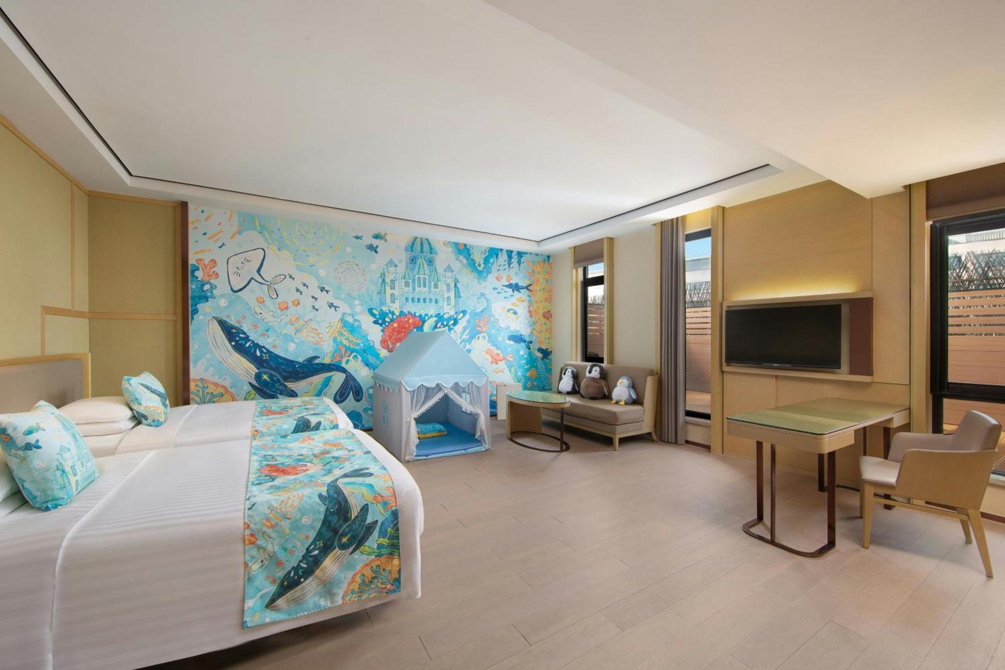 Courtyard By Marriott Shanghai International Tourism And Resorts Zone Buitenkant foto